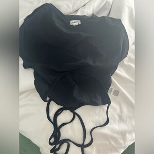 garage open back crop top with strings, BRAND NEW, size xs